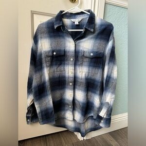 Old Navy Boyfriend Shirt Flannel
